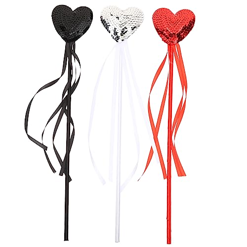 ERINGOGO 3 Stück Zauberstab Feenstab Party Funkeln Rotes Herz Prinzessin Verkleiden Sich Für Mädchen Zauberstäbe Fee Für Dekoration Prinzessin Rot Stoff ERINGOGO 3 Stück Zauberstab Feenstab Party Funkeln Rotes Herz Prinzessin Verkleiden Sich Für Mädchen Zauberstäbe Fee Für Dekoration Prinzessin Rot Stoff von ERINGOGO