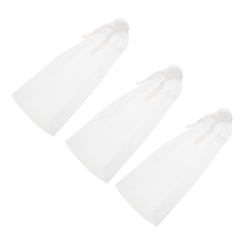 ERINGOGO 3 Stücke Teiliges Hochzeitskopftuch Weiß mit Spitzen Leicht Anzubringendes Brautschleier Verschiedene Puppenmodelle Vielseitige Braut-Accessoires für Puppenfotografie und Kostüm ERINGOGO 3 Stücke Teiliges Hochzeitskopftuch Weiß mit Spitzen Leicht Anzubringendes Brautschleier Verschiedene Puppenmodelle Vielseitige Braut-Accessoires für Puppenfotografie und Kostüm von ERINGOGO