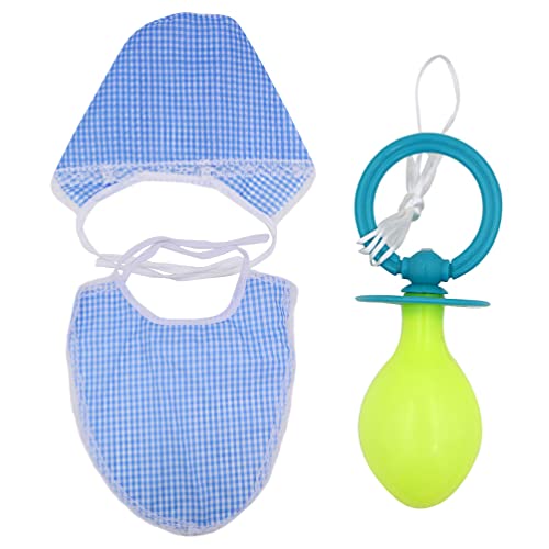ERINGOGO 3-Teiliges Lustiges Erwachsenen-Cosplay-Kostüm für Erwachsene Kostüm Baby-Kostüm Schnuller Lätzchen Hut Party Lustige Requisiten Fotokabinen-Requisiten Lustiges ERINGOGO 3-Teiliges Lustiges Erwachsenen-Cosplay-Kostüm für Erwachsene Kostüm Baby-Kostüm Schnuller Lätzchen Hut Party Lustige Requisiten Fotokabinen-Requisiten Lustiges von ERINGOGO