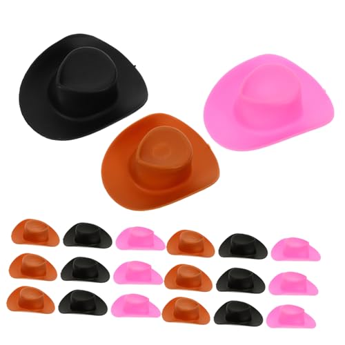 ERINGOGO 30 Stück Mini-Cowboyhut Neuheit Hut Puppe Cowgirl Party kleine hüte dekorative Miniaturhüte Miniaturhut austauschbare Mini-Hüte Kleine Hüte zum Selbermachen Mini-Hut Abs ERINGOGO 30 Stück Mini-Cowboyhut Neuheit Hut Puppe Cowgirl Party kleine hüte dekorative Miniaturhüte Miniaturhut austauschbare Mini-Hüte Kleine Hüte zum Selbermachen Mini-Hut Abs von ERINGOGO