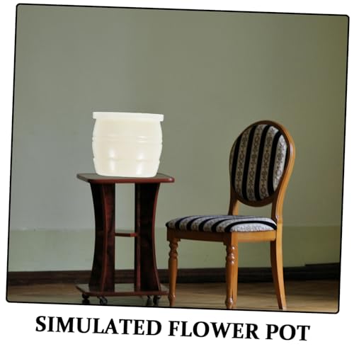 ERINGOGO 30 Stück Miniatur Blumentöpfe Miniatur Bonsai Pflanzgefäße für Puppenhaus DIY Bastelprojekte Mini Dekoration für Mikro Landschaft Innenbereich Simulation Tiny Flower Pots von ERINGOGO