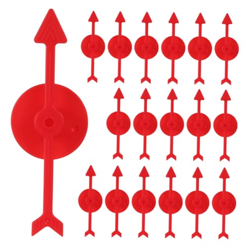 ERINGOGO 30 Stück Rotierende Brettspiel Zeigerteile Zum Drehen Partyspiel Requisiten Brettspiele Tischspitzen Rotierende Pfeile Kit Spielpfeile Kinderspiele Zahlen Rot ERINGOGO 30 Stück Rotierende Brettspiel Zeigerteile Zum Drehen Partyspiel Requisiten Brettspiele Tischspitzen Rotierende Pfeile Kit Spielpfeile Kinderspiele Zahlen Rot von ERINGOGO