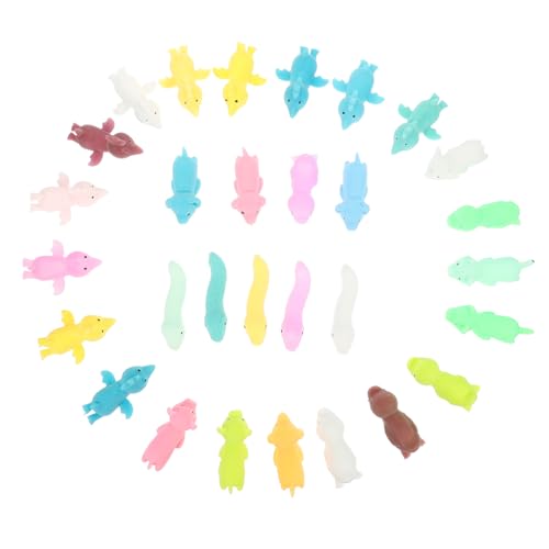 ERINGOGO 30 Stück Teiliges Fingerschleuder aus Flexiblem TPR Material Elastische Tier Flugspielzeuge für Strapazierfähige und Sichere Stresslöser für Partygeschenke und Outdoor Spaß von ERINGOGO