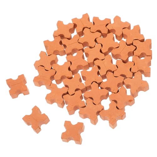 ERINGOGO 30 Stück Teiliges Mini Ziegelset Realistische Modellziegel für DIY Puppenhaus BAU Dachziegel Spielhaus Zubehör Flexible Architekturgestaltung Fördert Kreativität und Feinmotorik ERINGOGO 30 Stück Teiliges Mini Ziegelset Realistische Modellziegel für DIY Puppenhaus BAU Dachziegel Spielhaus Zubehör Flexible Architekturgestaltung Fördert Kreativität und Feinmotorik von ERINGOGO
