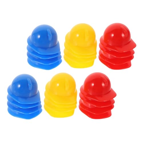 ERINGOGO 30 Stück Teiliges Miniatur Bauhelme aus Robustem Kunststoff Dekorative und Strapazierfähige Puppenhelme in Rot Blau Gelb Vielseitig für Party Outdoor Haustier Puppenzubehör ERINGOGO 30 Stück Teiliges Miniatur Bauhelme aus Robustem Kunststoff Dekorative und Strapazierfähige Puppenhelme in Rot Blau Gelb Vielseitig für Party Outdoor Haustier Puppenzubehör von ERINGOGO