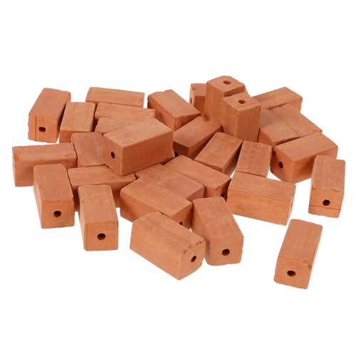 ERINGOGO 30 Stück Teiliges Miniatur Ziegelsteine für DIY Architekturmodellbau Realistische Mini Ziegelsteine für Sandtisch Landschaft Puppenhaus Villa und Schulprojekte Vielseitiges ERINGOGO 30 Stück Teiliges Miniatur Ziegelsteine für DIY Architekturmodellbau Realistische Mini Ziegelsteine für Sandtisch Landschaft Puppenhaus Villa und Schulprojekte Vielseitiges von ERINGOGO