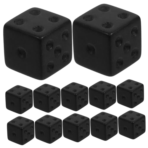ERINGOGO 30 Stück Würfel -Brettspielzubehör Würfelspiele für Spiel Würfel groß Party Tischspielwürfel klein spielsachen Standard-Spielwürfel mehrseitige Würfel Zahlenwürfel Acryl Schwarz ERINGOGO 30 Stück Würfel -Brettspielzubehör Würfelspiele für Spiel Würfel groß Party Tischspielwürfel klein spielsachen Standard-Spielwürfel mehrseitige Würfel Zahlenwürfel Acryl Schwarz von ERINGOGO