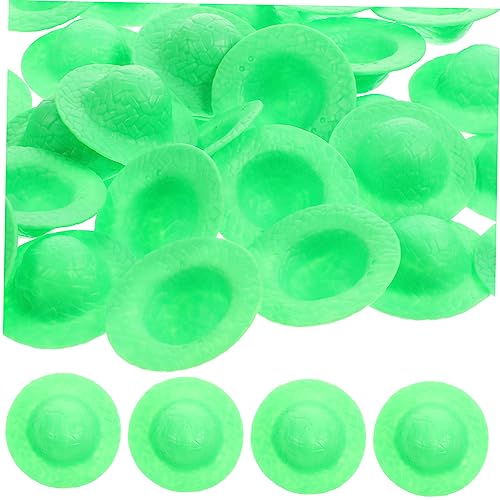 ERINGOGO 30St Mini-Hut kindertagsgeschenk plastikenten Puppenkleidung Funny hat Lustig Pferdeschwanzhut für Neonhut Mütze Frauen dekorativer Kleiner Hut Kleiner Hut zum Basteln Green ERINGOGO 30St Mini-Hut kindertagsgeschenk plastikenten Puppenkleidung Funny hat Lustig Pferdeschwanzhut für Neonhut Mütze Frauen dekorativer Kleiner Hut Kleiner Hut zum Basteln Green von ERINGOGO