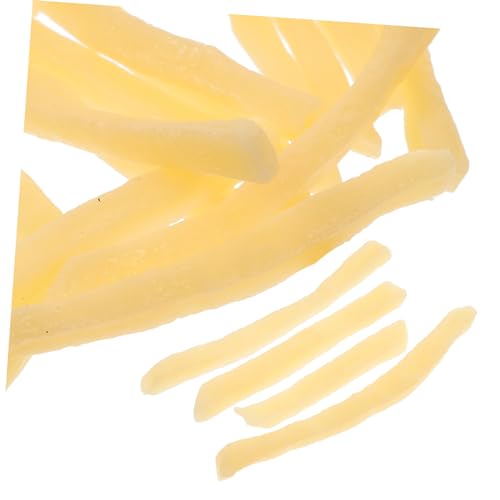 ERINGOGO 30Stücke Gefälschte Frites Modell Realistische Nachahmung Frites Requisiten Für Deko Party Fotografie Und Restaurant Fenster Display von ERINGOGO