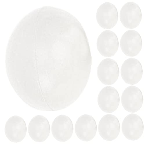 ERINGOGO 30Stücke Künstliche Eier für Ostern DIY Malset für Partydekoration Bastelaktivitäten und Küchenmodelle Robuste Langlebige Requisiten für Kreative ERINGOGO 30Stücke Künstliche Eier für Ostern DIY Malset für Partydekoration Bastelaktivitäten und Küchenmodelle Robuste Langlebige Requisiten für Kreative von ERINGOGO