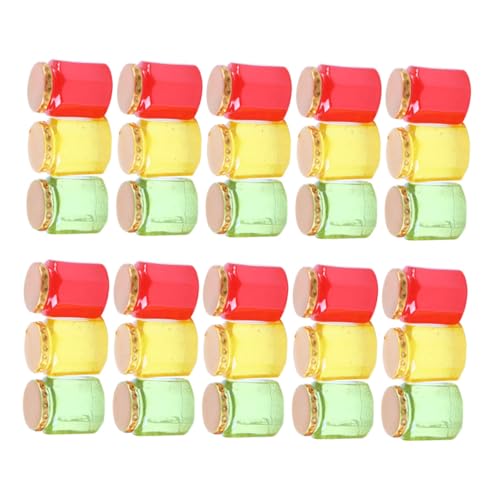 ERINGOGO 30Stücke Puppenhaus Dekoration Mini Zuckerdosen Bunte Honigtöpfe Für Spielhäuser Bastelbedarf Foto Requisiten ERINGOGO 30Stücke Puppenhaus Dekoration Mini Zuckerdosen Bunte Honigtöpfe Für Spielhäuser Bastelbedarf Foto Requisiten von ERINGOGO