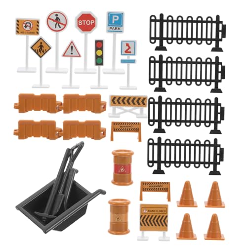 ERINGOGO 30st -Verkehrsschild Kinderspielzeug Kleines Schilderspielzeug Tablett Mini-schilder Verfolgen Auto Kartenspielzeug Straßenspielzeug Papier ERINGOGO 30st -Verkehrsschild Kinderspielzeug Kleines Schilderspielzeug Tablett Mini-schilder Verfolgen Auto Kartenspielzeug Straßenspielzeug Papier von ERINGOGO