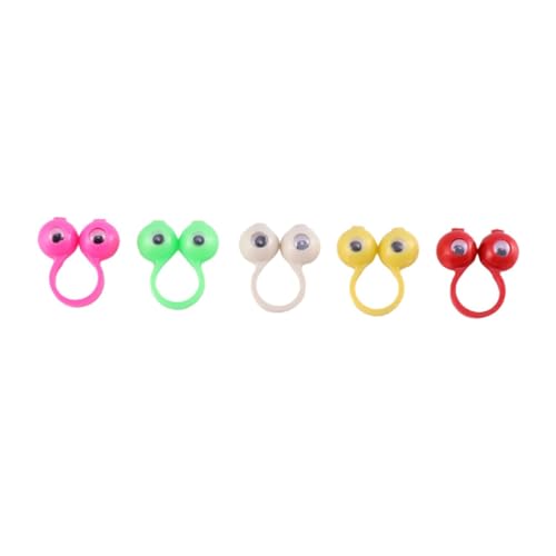 ERINGOGO 36 Stück Teiliges Finger mit Leuchtenden Augenringen Kreative Puppenringe für Sensorisches Fidget Toy Partyzubehör und Lernspielzeug Zufällige Farbe Zufällige Farbe ERINGOGO 36 Stück Teiliges Finger mit Leuchtenden Augenringen Kreative Puppenringe für Sensorisches Fidget Toy Partyzubehör und Lernspielzeug Zufällige Farbe Zufällige Farbe von ERINGOGO