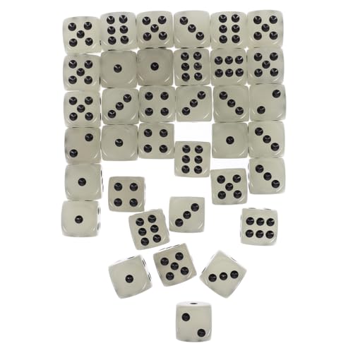 ERINGOGO 36 Stück Würfelspiel -Requisiten Party Versammlung Die Brettspiel Würfel Leuchtende Würfel Tischspielwürfel Würfel Für Brettspiel Würfel Aufleuchten Einleuchten Acryl ERINGOGO 36 Stück Würfelspiel -Requisiten Party Versammlung Die Brettspiel Würfel Leuchtende Würfel Tischspielwürfel Würfel Für Brettspiel Würfel Aufleuchten Einleuchten Acryl von ERINGOGO