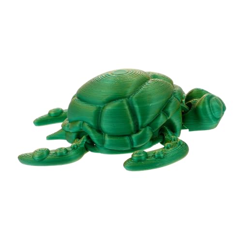 ERINGOGO 3D -Druckschildkrötenmodell Dekorate Meeresschildkröten-Statue klein Tierfigur Schildkrötenfigur Simulation Tiermodell Schildkröten-Simulationsfiguren Modelltier Plastik Grün ERINGOGO 3D -Druckschildkrötenmodell Dekorate Meeresschildkröten-Statue klein Tierfigur Schildkrötenfigur Simulation Tiermodell Schildkröten-Simulationsfiguren Modelltier Plastik Grün von ERINGOGO