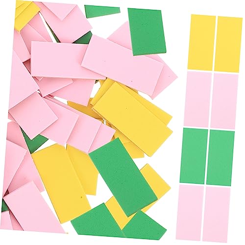 ERINGOGO 3Er-Packungen Bunte Eva Schaumstoff Aufkleber Selbstklebend Dekorative Mehrschichtige Wandtattoos für Kindergarten Klassenzimmer DIY Wanddekoration Geeignet für Glatte Oberflächen von ERINGOGO