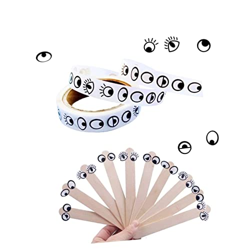 ERINGOGO 3Rollen Selbstklebende Augen Nase Und Mund Cartoon Aufkleber Für DIY Bastelmaterial Kreative Sticker Für Gesichtsgestaltung Teiliges ERINGOGO 3Rollen Selbstklebende Augen Nase Und Mund Cartoon Aufkleber Für DIY Bastelmaterial Kreative Sticker Für Gesichtsgestaltung Teiliges von ERINGOGO