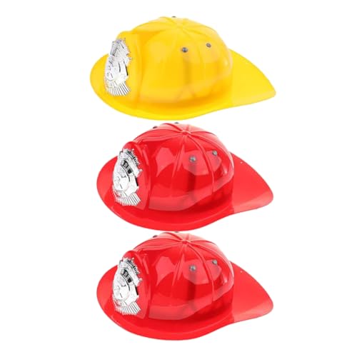 ERINGOGO 3St Feuerschutzhelm für feuerwehrhelm für Feuerwehrmann Verkleidung Feuerwehrmann Verkleidung Zubehör Feuerwehrmütze für Hüte für Plastik ERINGOGO 3St Feuerschutzhelm für feuerwehrhelm für Feuerwehrmann Verkleidung Feuerwehrmann Verkleidung Zubehör Feuerwehrmütze für Hüte für Plastik von ERINGOGO