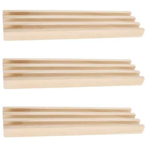 ERINGOGO 3Stücke Domino Halter aus Holz Stabiler Domino Organizer für Mexikanischen Zug Multifunktionale DIY Basen rutschfeste Unterlage Robustes und Langlebiges Holzspielzeug ERINGOGO 3Stücke Domino Halter aus Holz Stabiler Domino Organizer für Mexikanischen Zug Multifunktionale DIY Basen rutschfeste Unterlage Robustes und Langlebiges Holzspielzeug von ERINGOGO