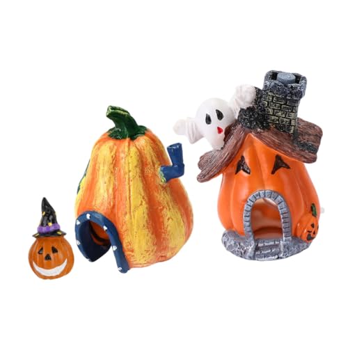 ERINGOGO 3Stücke Halloween Aquariendekoration Harz Aquarium Ornament Mit Kürbis Design Für Fischtank Für Gruselige Halloween ERINGOGO 3Stücke Halloween Aquariendekoration Harz Aquarium Ornament Mit Kürbis Design Für Fischtank Für Gruselige Halloween von ERINGOGO