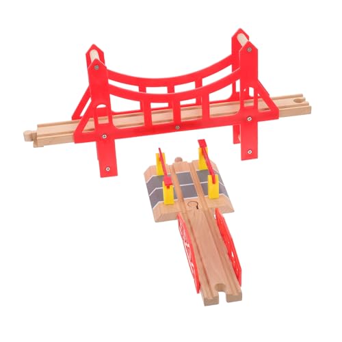 ERINGOGO 3Stücke Holz Zugbrücke Zubehör für Montierbare Bahnspur Blöcke für Kreative Spielideen und Hand Augen Koordination für Holzeisenbahnen und Zugspielzeug ERINGOGO 3Stücke Holz Zugbrücke Zubehör für Montierbare Bahnspur Blöcke für Kreative Spielideen und Hand Augen Koordination für Holzeisenbahnen und Zugspielzeug von ERINGOGO