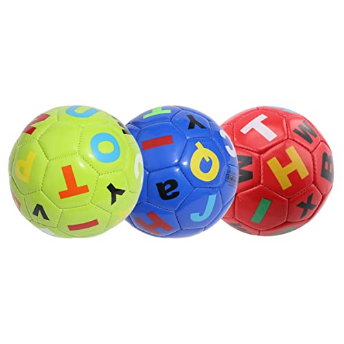 ERINGOGO 3stücke Kinderfußball Aus Aufblasbar Strapazierfähig Für Outdoor-Spiele Buntes Spielzeug Für Kleinkinder Für Kindergarten Und Familienaktivitäten ERINGOGO 3stücke Kinderfußball Aus Aufblasbar Strapazierfähig Für Outdoor-Spiele Buntes Spielzeug Für Kleinkinder Für Kindergarten Und Familienaktivitäten von ERINGOGO