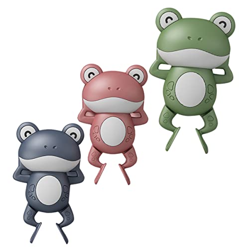 ERINGOGO 3Stücke Teiliges Badespielzeug Aufziehbare Tierfiguren für Badewanne Wasserspielzeug für Junge Mädchen Lustige Frösche für Sommerbadezeit und Spaß ERINGOGO 3Stücke Teiliges Badespielzeug Aufziehbare Tierfiguren für Badewanne Wasserspielzeug für Junge Mädchen Lustige Frösche für Sommerbadezeit und Spaß von ERINGOGO
