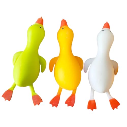 ERINGOGO 3stücke Enten Squeeze Spielzeug Stressabbau Spielzeug Für Sensorisches Zur Entspannung Und Fingerflexibilität Farblich Zufällig Für Partys Und von ERINGOGO