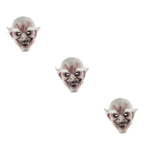 ERINGOGO 3St Horror-Maske halloween kostüm halloween costume face mask halloween geschenke ostern Maske für Halloween bunte Masken Horror-Zombie-Maske Halloween-Maske Emulsion Geistermaske von ERINGOGO