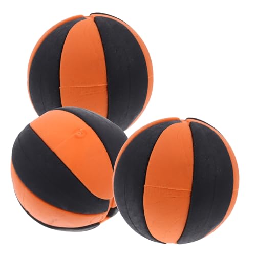 ERINGOGO 3er-Set Mini-Basketball Für Puppenhaus-Dekoration Gummi Sicher Für Kinder von ERINGOGO