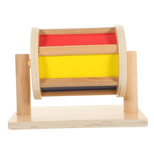 ERINGOGO 3st Textiles Trommelspielzeug Spielzeug Für Kinder Spielzeug Für Kreative Fähigkeiten Lernspielzeug Werkzeugspielzeug Puzzle-Spielzeug Kinderspielzeug Hölzern Holz Textil- von ERINGOGO