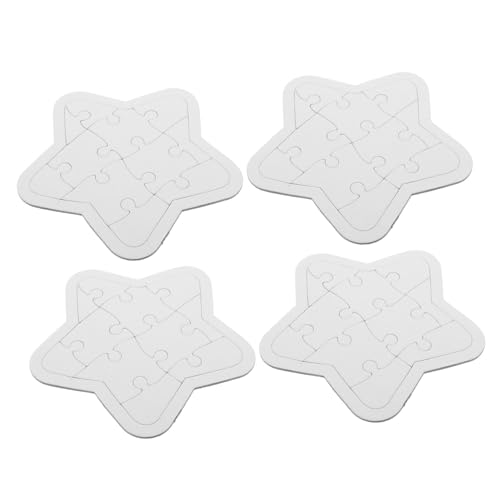 ERINGOGO 4 Blätter DIY Leere Puzzles für Graffiti Puzzle zum Ausmalen Kreative Bastelideen für Zuhause Schule oder Reisen aus Sicherem Papiermaterial ERINGOGO 4 Blätter DIY Leere Puzzles für Graffiti Puzzle zum Ausmalen Kreative Bastelideen für Zuhause Schule oder Reisen aus Sicherem Papiermaterial von ERINGOGO