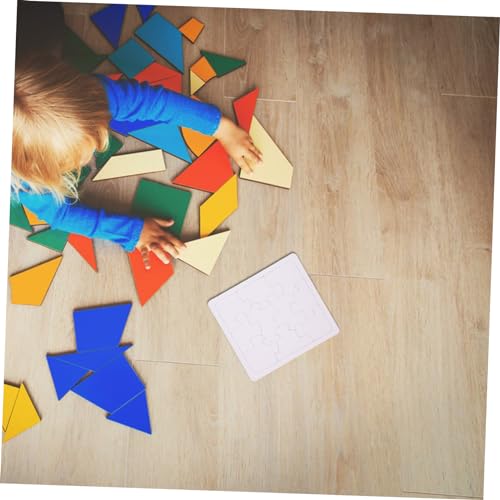 ERINGOGO 4 Blätter Leere Puzzle Teile Große DIY Zeichenpuzzle zum Bemalen und Basteln für Kreatives Graffiti Fördert Konzentration und Problemlösung ERINGOGO 4 Blätter Leere Puzzle Teile Große DIY Zeichenpuzzle zum Bemalen und Basteln für Kreatives Graffiti Fördert Konzentration und Problemlösung von ERINGOGO