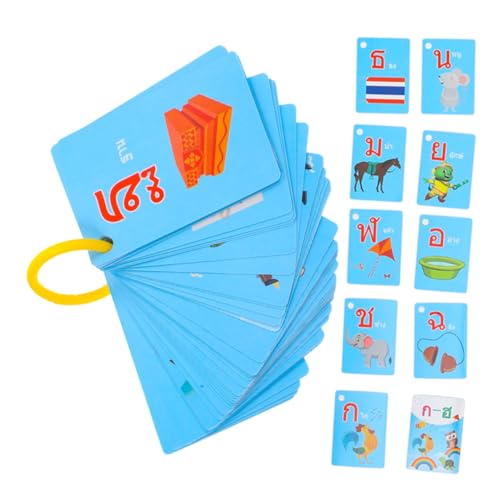 ERINGOGO 4 Boxen Thailändische Sprachlernkarte Vokabelkarten Praktische Lernkarten Sprachlernkarten Kinderwörter Lernkarten Für Die Thailändische Sprache Karten Papier ERINGOGO 4 Boxen Thailändische Sprachlernkarte Vokabelkarten Praktische Lernkarten Sprachlernkarten Kinderwörter Lernkarten Für Die Thailändische Sprache Karten Papier von ERINGOGO