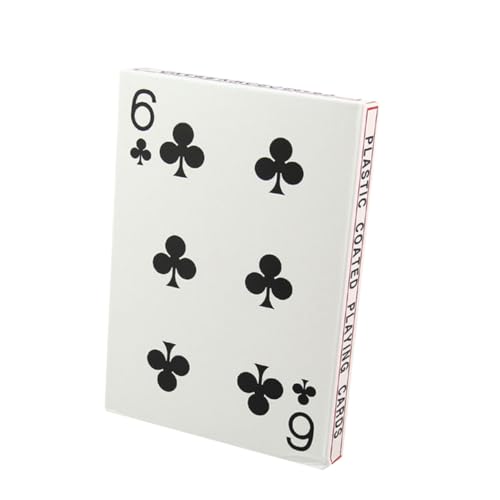 ERINGOGO 4 Brettspiel-Poker große Spielkarten familienspiele Card Game kartenhalter Spielkarten настольные игры Kartenspiel Pokerkarte aus Papier kreative Pokerkarten Weiß ERINGOGO 4 Brettspiel-Poker große Spielkarten familienspiele Card Game kartenhalter Spielkarten настольные игры Kartenspiel Pokerkarte aus Papier kreative Pokerkarten Weiß von ERINGOGO