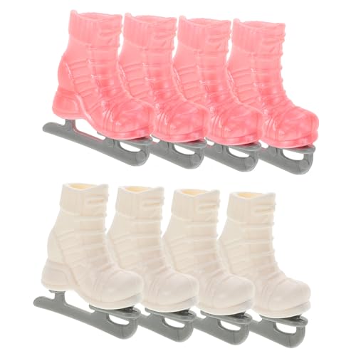 ERINGOGO 4 Paare Rollschuhe Schlittschuhe Miniaturen Schuhe für Puppen Miniatursachen Figuren Puppen Accessoires süße Rollschuhe Rollschuh-Ornament Plastik ERINGOGO 4 Paare Rollschuhe Schlittschuhe Miniaturen Schuhe für Puppen Miniatursachen Figuren Puppen Accessoires süße Rollschuhe Rollschuh-Ornament Plastik von ERINGOGO