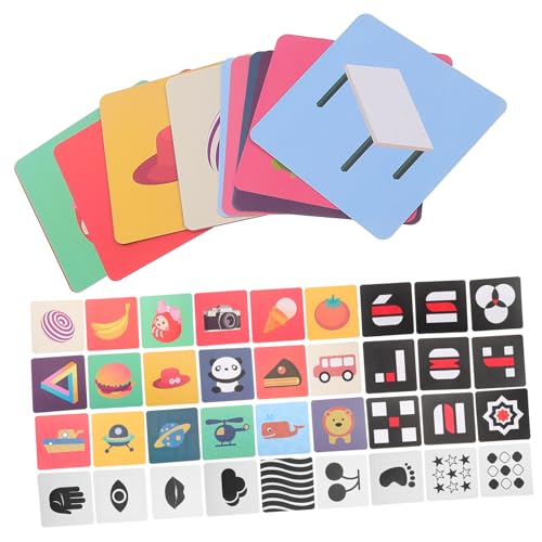ERINGOGO 4 Sätze Früherziehungskarten Spiele kleinkindspielzeug Lernspielzeug schwarz weiß babyspielzeug 0-3 Monate kontrastreiches Babyspielzeug für Neugeborene Papier ERINGOGO 4 Sätze Früherziehungskarten Spiele kleinkindspielzeug Lernspielzeug schwarz weiß babyspielzeug 0-3 Monate kontrastreiches Babyspielzeug für Neugeborene Papier von ERINGOGO