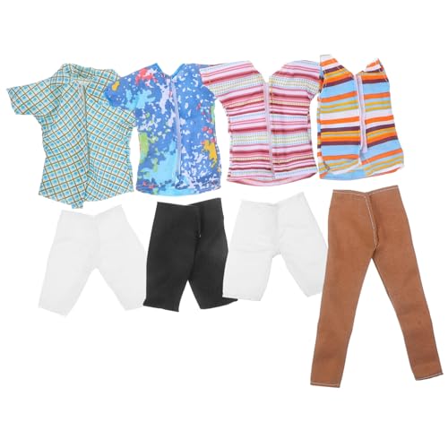 ERINGOGO 4 Sätze Kreatives Puppen Outfit für Jungen Teiliges mit Modischen Kleidungsstücken für Puppen Ersatzkleidung für Verschiedene Anlässe für Kreative Spielideen und ERINGOGO 4 Sätze Kreatives Puppen Outfit für Jungen Teiliges mit Modischen Kleidungsstücken für Puppen Ersatzkleidung für Verschiedene Anlässe für Kreative Spielideen und von ERINGOGO