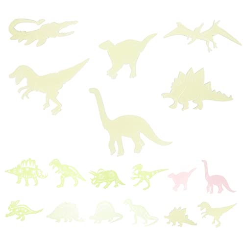 ERINGOGO 4 Sätze Leuchtende Dinosaurier Wandsticker Glow in The Dark Fluoreszierende Wandtattoos für Kinderzimmer Dekorative Wanddeko Selbstklebend Für Glatte Oberflächen ERINGOGO 4 Sätze Leuchtende Dinosaurier Wandsticker Glow in The Dark Fluoreszierende Wandtattoos für Kinderzimmer Dekorative Wanddeko Selbstklebend Für Glatte Oberflächen von ERINGOGO