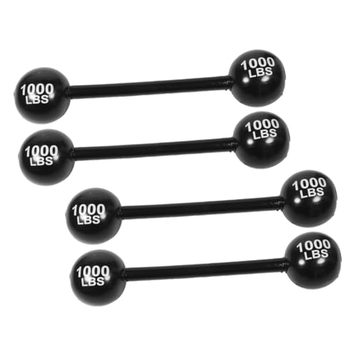 ERINGOGO 4 Stück Aufblasbare Langhantel Gestell Spaß Party deko aufblasbare hantel hantelscheiben aufblasbarer Langhantelballon Aufblasbare Party-Langhantel PVC Black ERINGOGO 4 Stück Aufblasbare Langhantel Gestell Spaß Party deko aufblasbare hantel hantelscheiben aufblasbarer Langhantelballon Aufblasbare Party-Langhantel PVC Black von ERINGOGO