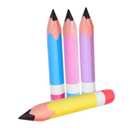 ERINGOGO 4 Stück Aufblasbare PVC Buntstift Deko Teiliges Riesig Robust Für Schulparty Kindergeburtstag Raumdekoration Fotorequisite ERINGOGO 4 Stück Aufblasbare PVC Buntstift Deko Teiliges Riesig Robust Für Schulparty Kindergeburtstag Raumdekoration Fotorequisite von ERINGOGO