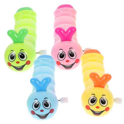 ERINGOGO 4 Stück Aufzieh Raupen für Bunte Kinderfiguren mit Langsamer Bewegung Fördert Kreativität Motorik und Eltern Junge Mädchen Kommunikation für Geburtstage und Zufällige Farbe ERINGOGO 4 Stück Aufzieh Raupen für Bunte Kinderfiguren mit Langsamer Bewegung Fördert Kreativität Motorik und Eltern Junge Mädchen Kommunikation für Geburtstage und Zufällige Farbe von ERINGOGO