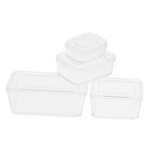 ERINGOGO 4 Stück Boxen Aufbewahrungsbox für Mini klein Veranstalter Lagerung Kind puppenhaus deko zubehör puppenhaus Toy Storage Puppenhauszubehör Puppenhauslieferungen Plastik ERINGOGO 4 Stück Boxen Aufbewahrungsbox für Mini klein Veranstalter Lagerung Kind puppenhaus deko zubehör puppenhaus Toy Storage Puppenhauszubehör Puppenhauslieferungen Plastik von ERINGOGO