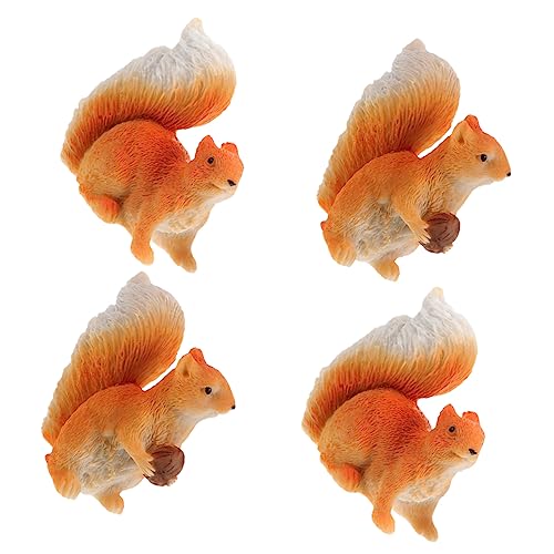 ERINGOGO Niedliche Mini-eichhörnchen-Figur Harz-eichhörnchen-Statue Für Den Garten Fee-Statue Tiermodell Für Den Außenbereich ERINGOGO Niedliche Mini-eichhörnchen-Figur Harz-eichhörnchen-Statue Für Den Garten Fee-Statue Tiermodell Für Den Außenbereich von ERINGOGO