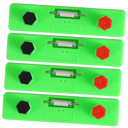 ERINGOGO 4 Stück Festwertwiderstand Lötset Draht Spiel-Summer Buzz-Wire-Spiel Physik experimente experimentierkasten für Lastwiderstand elektronische bausätze selber Machen Plastik von ERINGOGO