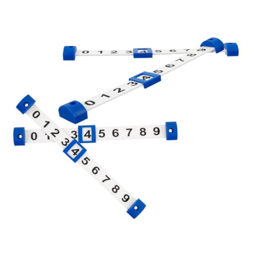 ERINGOGO 4 Stück Foosball Score Counter Tischfußball Zähler aus Langlebigem Kunststoff Einfache Montage Präzise Punktezähler für Tischkicker Spiele Zubehör für Standardisierte von ERINGOGO
