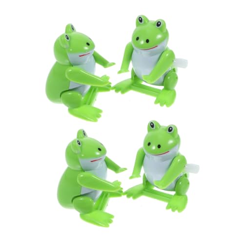 ERINGOGO Mini-aufzieh-Frosch-Spielzeug Für Kinder 4 Stück Kinderspielzeug Für Jungen Und Mädchen Party-Dekoration von ERINGOGO