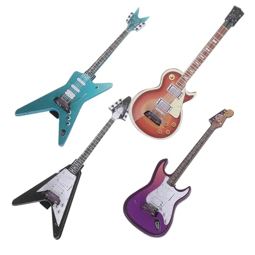 ERINGOGO 4 Stück Gitarren-haarnadeln: -gitarren-haarspangen, Metall-haarschmuck, Neuartige Musik-haarspangen Für Festivals, Partys Und Den Alltag ERINGOGO 4 Stück Gitarren-haarnadeln: -gitarren-haarspangen, Metall-haarschmuck, Neuartige Musik-haarspangen Für Festivals, Partys Und Den Alltag von ERINGOGO