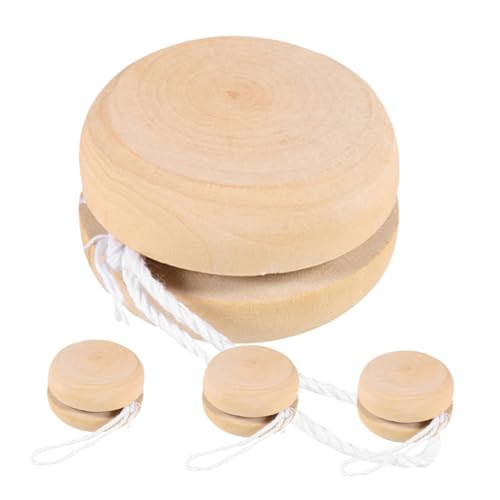 ERINGOGO 4 Stück Graffiti -Ornamente Yoyo für Anfänger Holzkugeln zum Basteln Kugeln zum selber malen Anfänger Yoyo für unfertiges aus Holz Jo-Jo-Partytütenfüller hölzern Khaki ERINGOGO 4 Stück Graffiti -Ornamente Yoyo für Anfänger Holzkugeln zum Basteln Kugeln zum selber malen Anfänger Yoyo für unfertiges aus Holz Jo-Jo-Partytütenfüller hölzern Khaki von ERINGOGO