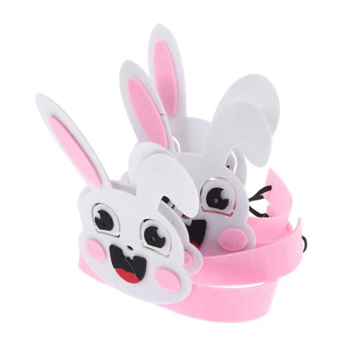 ERINGOGO 4 Stück Hasenkopfschmuck Osterhasen Stirnband Cartoon Hasen Stirnband Frühlings Osterhasen Haarschmuck Cartoon Stoff Kaninchen Hasenkrone Vliesstoff ERINGOGO 4 Stück Hasenkopfschmuck Osterhasen Stirnband Cartoon Hasen Stirnband Frühlings Osterhasen Haarschmuck Cartoon Stoff Kaninchen Hasenkrone Vliesstoff von ERINGOGO